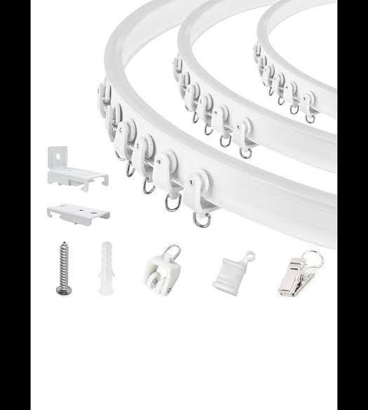 Motorized curtain Rails